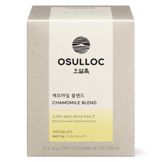 오설록 캐모마일 블렌드 피라미드, 1.5g, 10개입, 1개