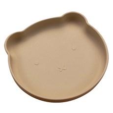 라라듀 실리콘 앞접시, 브라운, 1개