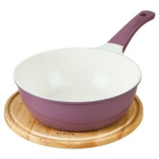 CHEFWAY Chef Way電磁爐適用IH Super Light平底鍋 紫羅蘭色 20cm, 24cm, 1個