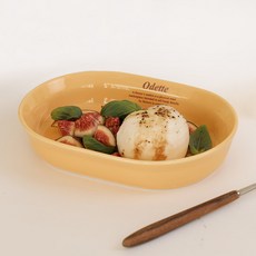 Iwooa Odette 義大利麵碗, 奶油黃, 1個