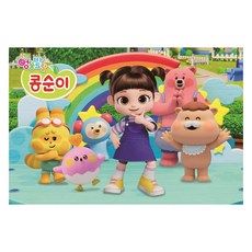 UNICORN 엉뚱발랄 콩순이 판 퍼즐, 1개, 77피스