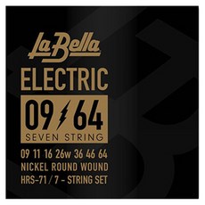 LaBella 7弦電吉他弦, 009~064, HRS-71, 1個