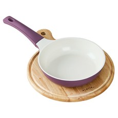 CHEFWAY 電磁爐 IH 超輕量平底鍋 紫羅蘭色, 20cm, 1個