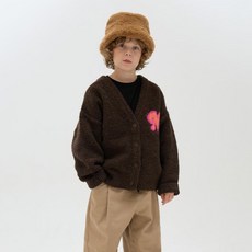 Non Service 兒童款泡泡Logo開襟衫