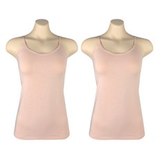 올리비아바비 국내산 베이직 면스판 끈나시 2p