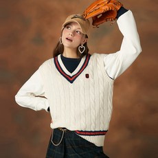 GREENWITCH 麻花針織背心