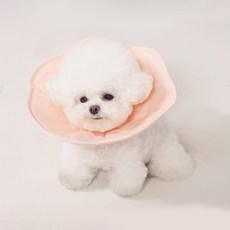 Mingle Pet 超輕量防水頸圈, 粉色, 1個