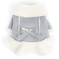 몽띠에 강아지 테디 자켓, 스카이블루, 1개