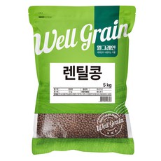 두보식품 웰그레인 렌틸콩, 5kg, 1개