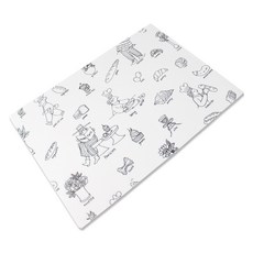 Inp 設計款食物襯紙 巴黎人 25 x 35 cm, 1入, 100個