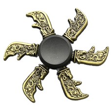 J&K 金色各種花紋旋轉亮片 10, 1個, 混色