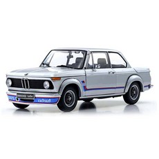 BMW 2002 TURBO 汽車壓鑄模型 KY3910, 銀色(KY391097SI), 1個