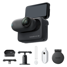 인스타360 GO 3S 크리에이터 번들 액션캠 128GB, 블랙
