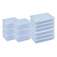 휴웰 내풀로 프레쉬 냉장고 냉동실 정리 밀폐용기 12종 세트, 1개, FB세트