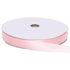 조이파티 공단 리본끈 20mm, 핑크, 1개, 91m