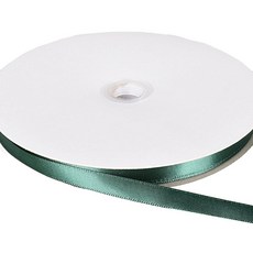 joyparty 緞面緞帶 10mm, 綠色, 1個, 91m