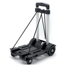 비투윈 접이식 알루미늄 핸드카트 4륜 2세대, 블랙, 1개