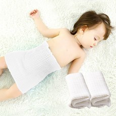 JOYMULTI 童款柔軟棉鬆緊肚圍 均碼 2入組