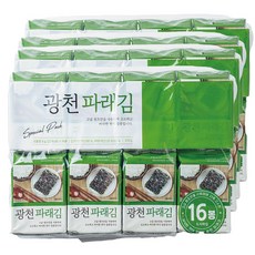 광천 파래김, 4g, 64개