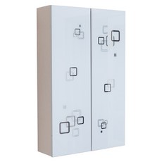 PlusBrand 퍼즐 수건수납 욕실장 500, 화이트, 1개