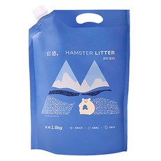 타핏 햄스터 화장실 광석 모래, 1개, 1.8kg