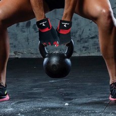 아테셀 유니섹스 헬스장갑 양손세트, 레드, 1세트