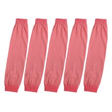 마다꾸미 스판 통기성 좋은 긴팔 토시 5세트, 핑크