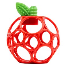 Oball 嬰幼兒蘋果固齒器 觸覺發展玩具, 歐寶蘋果, 1個