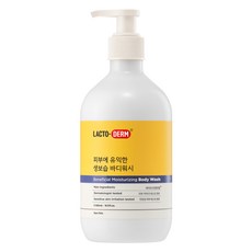 Chong Kun Dang 鍾根堂 LACTO-DERM 益生菌神經醯胺保濕沐浴乳, 1個, 500ml