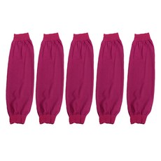 마다꾸미 스판 통기성 좋은 긴팔 토시 5세트, 로즈레드
