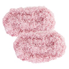 yarna 푸들 뽀글 털 모루실 20mm, 2개, 13 핑크