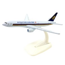 1:400 B777 新加坡航空 飛機模型 HF115957WH, 白色, 1個