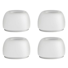 Audio Espresso 奶茶 Galaxy Buds3 Pro 矽膠耳塞套, 4個, 白色, 單一商品