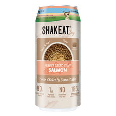 쉨잇 전연령 독 동결건조 키블 건식사료 캔, 연어, 185g, 1개