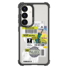 모란카노 갤럭시 임팩트 맥세이프 투명 레이어드 디자인 휴대폰 케이스