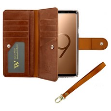 SM Mobile Ventage Collection 雙面錢包手機殼 + 手腕帶組合