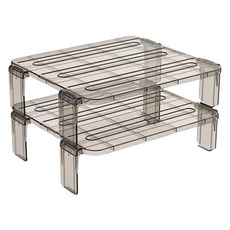 Market Pio 廚房冰箱PET分層收納架, 款式3, 2個