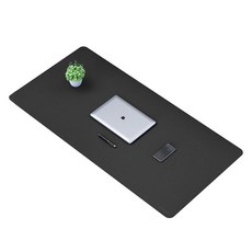 유니콘 가죽 노트북 게이밍 키보드 마우스 장패드 80 x 40 cm MP-800M, 블랙, 1개