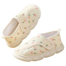 Mazing Choice 孕婦產後護理中心拖鞋 花朵米色, 1個