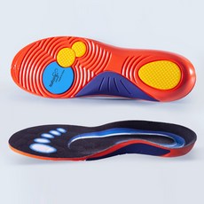 Nafoing Hanbomnuri 人體工學設計機能性鞋墊 橘色, 1套