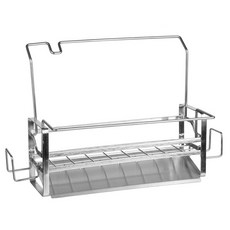 plala 水槽多合一多功能置物架組, 銀色, 1套