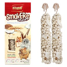 비타폴 소동물 간식 스매커 코코넛 2p, 1개, 90g