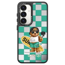 모란카노 테디 미러 맥세이프 디자인 휴대폰 케이스, 서퍼 테디