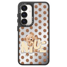 모란카노 테디 미러 맥세이프 디자인 휴대폰 케이스, 나이스 테디