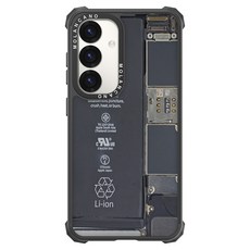 모란카노 임팩트 투명 유니크 디자인 휴대폰 케이스