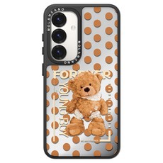 모란카노 테디 미러 맥세이프 디자인 휴대폰 케이스, 포에버 테디