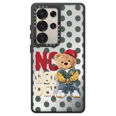 모란카노 테디 미러 맥세이프 디자인 휴대폰 케이스, 원더 테디