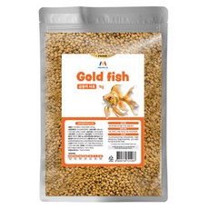 아쿠아플러스 프라임 금붕어 사료, 1kg, 1개