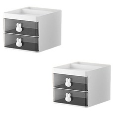 Allode 網格桌面擺飾, TYPE12 白色兔子, 2個