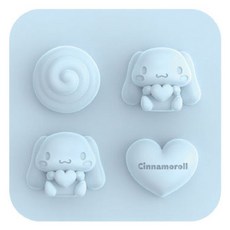 BoCuisine 大耳狗喜拿冰淇淋模具, 藍色, 1個